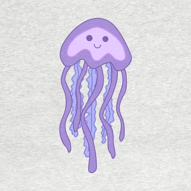 Purple Jellyfish by Aesthetically Saidie